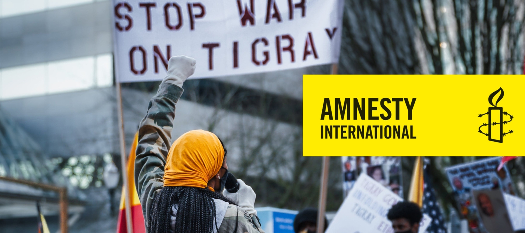 Titelbild der TurmtheaterProduktion »Amnesty International – »Kritische Stimmen zu und aus Äthiopien««